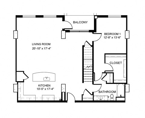 355 N Rosalind Ave Studio-2 Beds Apartment for Rent - Photo Gallery 41